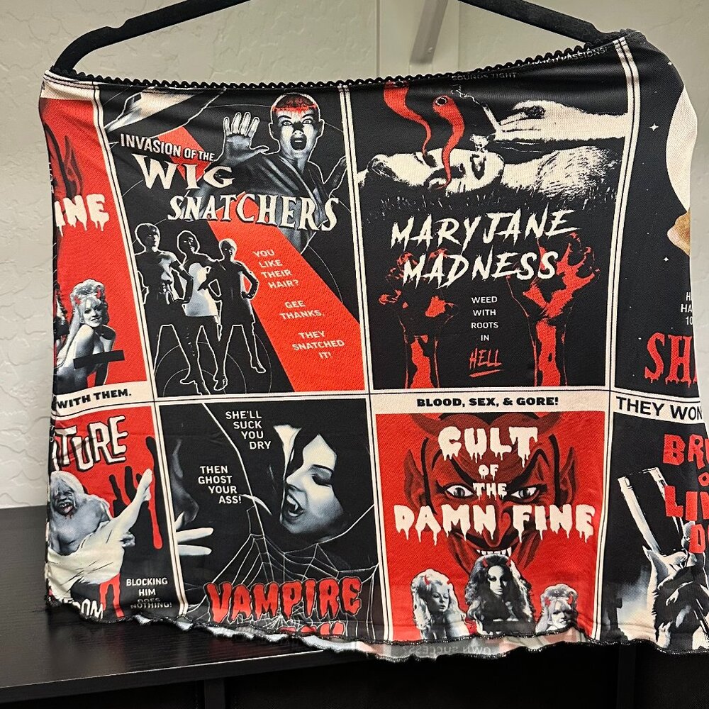 Horror Cult Mini Skirt